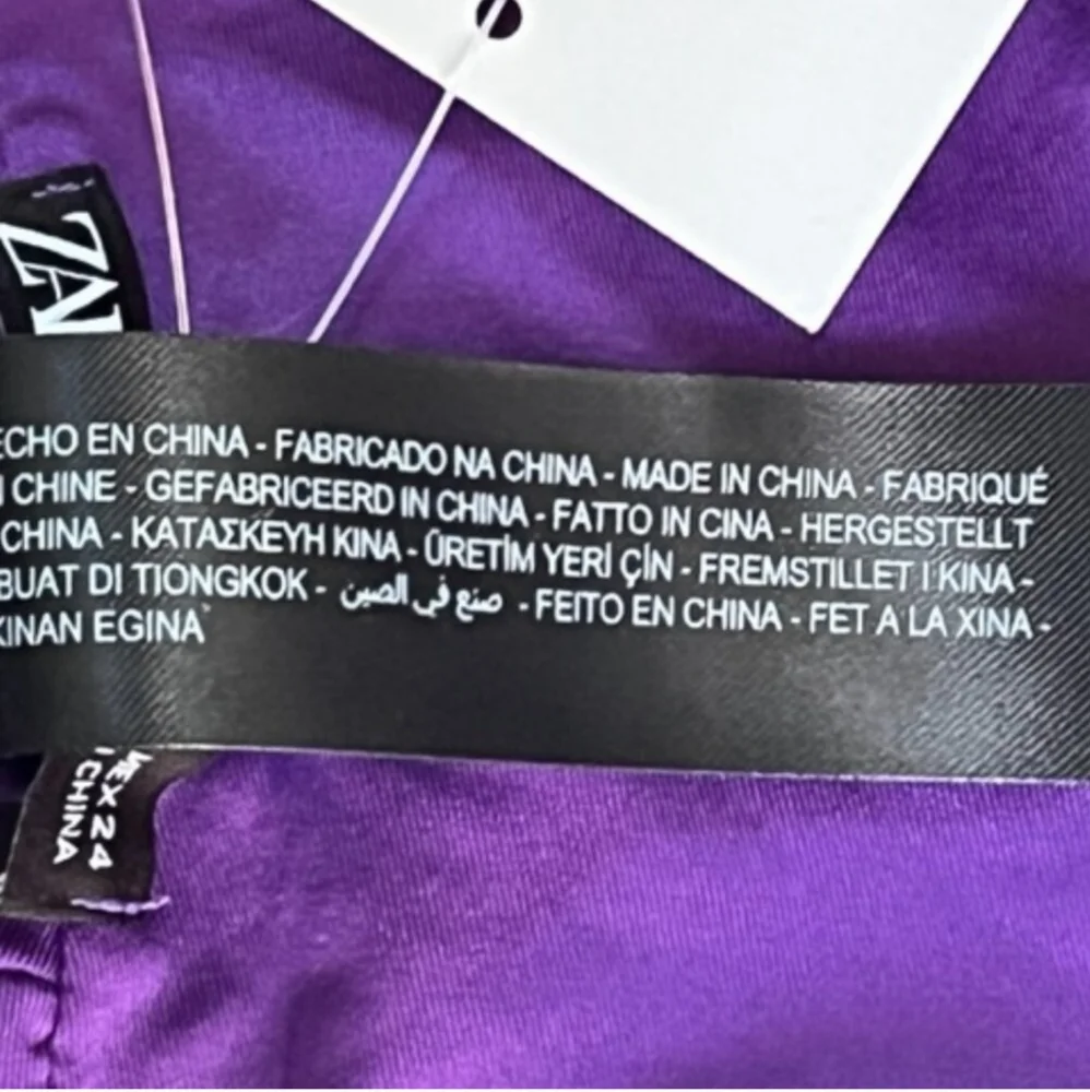 Zara size brand